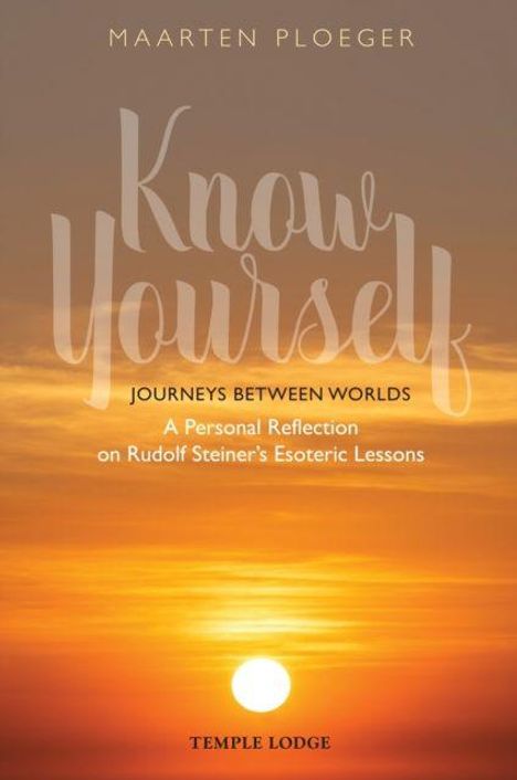 "Know Yourself: Journeys Between Worlds" von Maarten Ploeger. Untergehende Sonne am Horizont.
