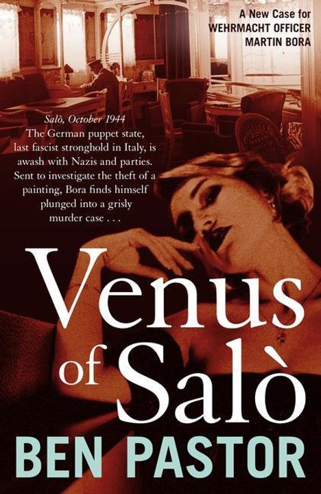 Ben Pastor: The Venus of Salò, Buch