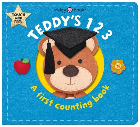 Priddy Books: Teddy's 123, Buch