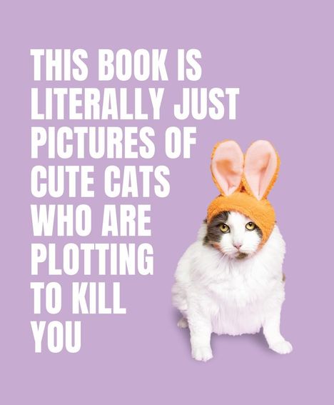 Smith Street Books: This Book is Literally Just Pictures of Cute Cats Who Are Plotting to Kill You, Buch