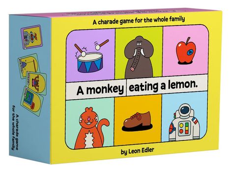 Leon Edler: A Monkey Eating a Lemon, Buch