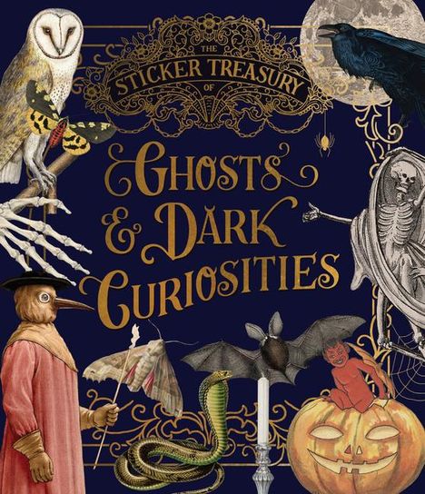 Smith Street Books: The Sticker Treasury of Ghosts & Dark Curiosities, Buch