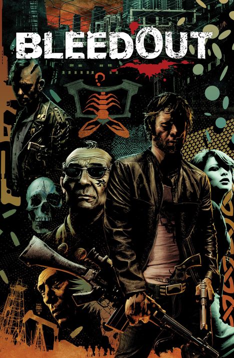 Mike Kennedy: Bleedout, Buch