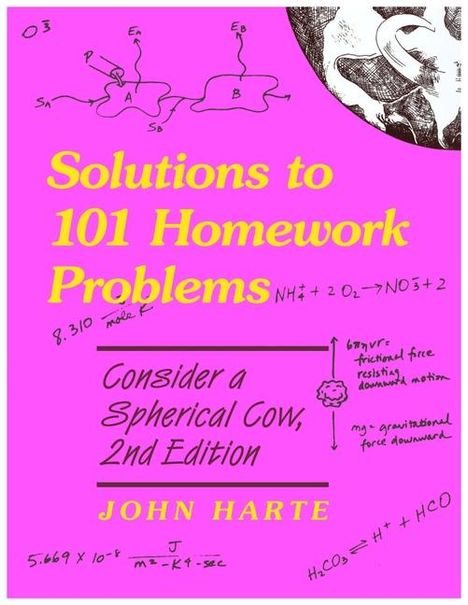 John Harte: Solutions to 101 Homework Problems, Buch
