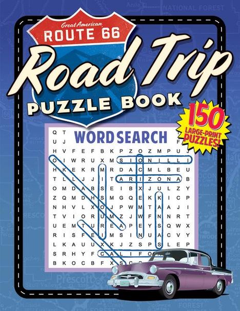 Applewood Books: The Great American Route 66 Puzzle Book, Buch