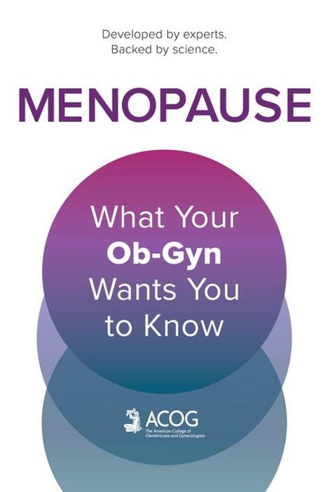 American College of Obstetricians and Gynecologists: Menopause, Buch