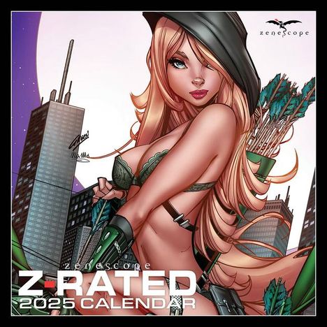 None: 2025 Zenescope Entertainment "Z-Rated" Calendar, Kalender