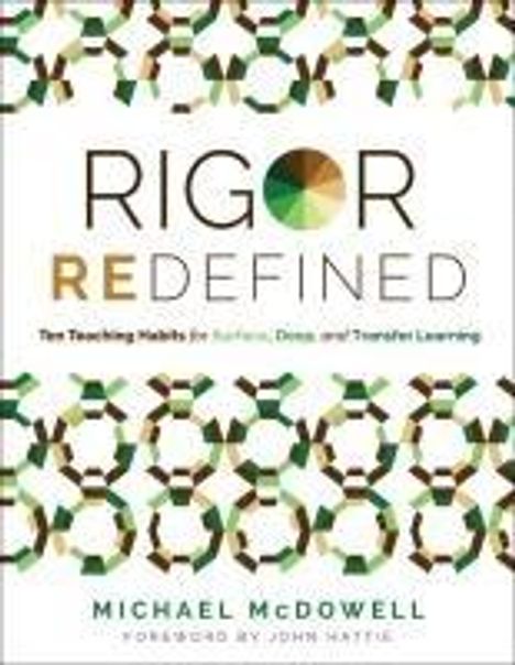 McDowell Michael: Rigor Redefined, Buch