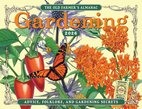 Old Farmer'S Almanac: The 2026 Old Farmer's Almanac Gardening Wall Calendar, Buch