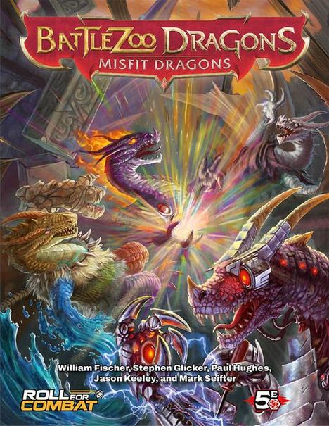 Stephen Glicker: Battlezoo Dragons: Misfit Dragons (5e), Buch