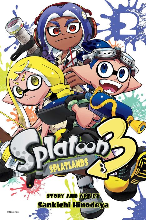 Sankichi Hinodeya: Splatoon 3: Splatlands, Vol. 2, Buch