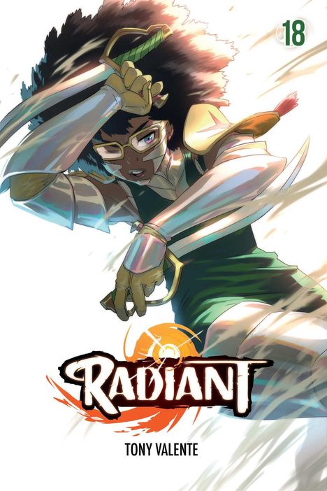 Tony Valente: Radiant, Vol. 18, Buch