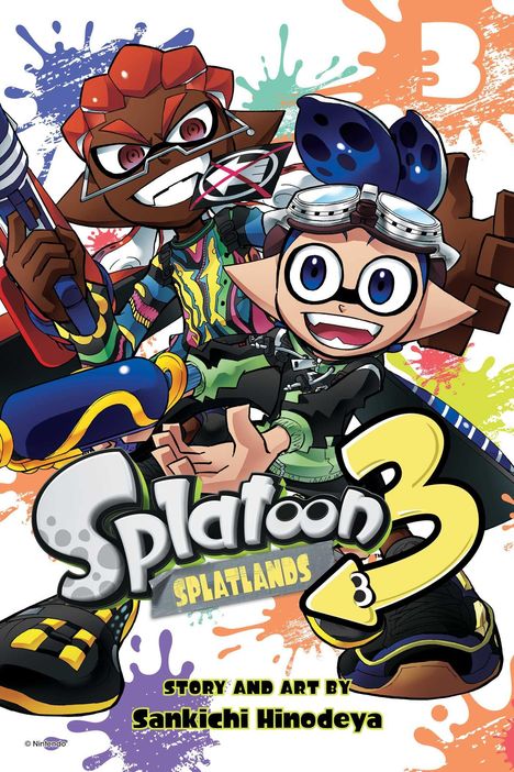 Sankichi Hinodeya: Splatoon 3: Splatlands, Vol. 3, Buch