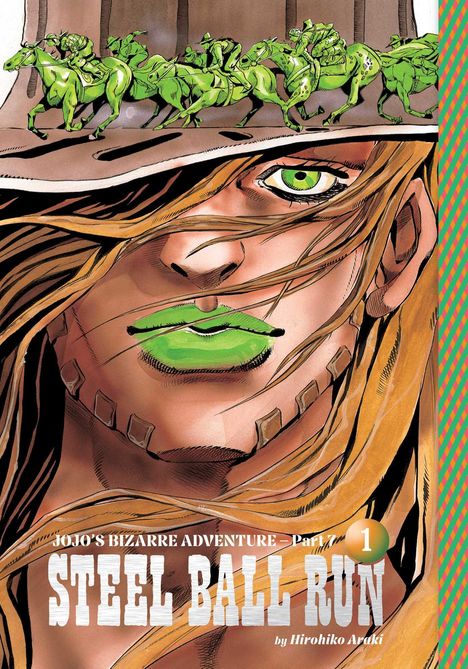 Hirohiko Araki: Jojo's Bizarre Adventure: Part 7--Steel Ball Run, Vol. 1, Buch