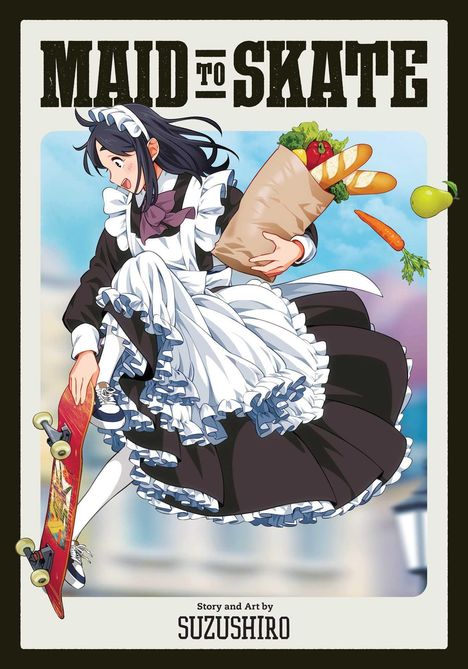 Suzushiro: Maid to Skate, Buch