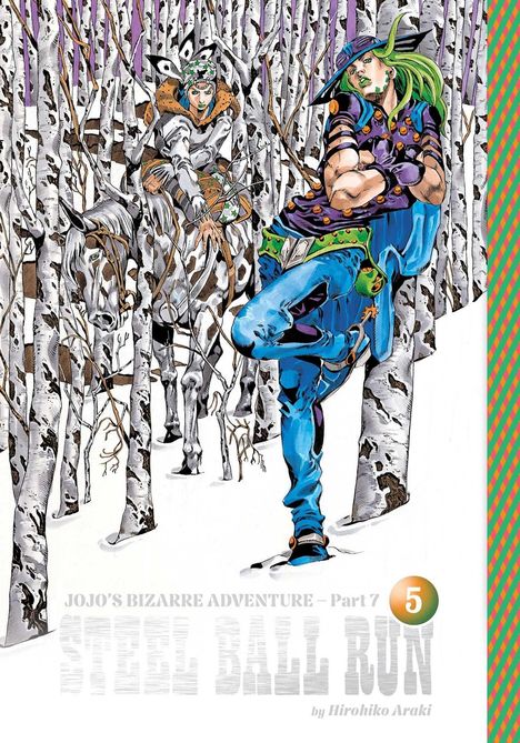 Hirohiko Araki: Jojo's Bizarre Adventure: Part 7--Steel Ball Run, Vol. 5, Buch