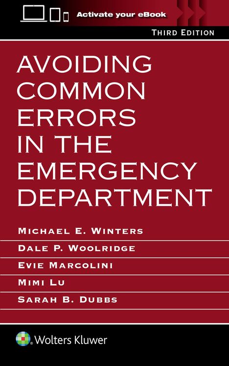 Sarah B Dubbs: Avoiding Common Errors in the Emergency Department, Buch