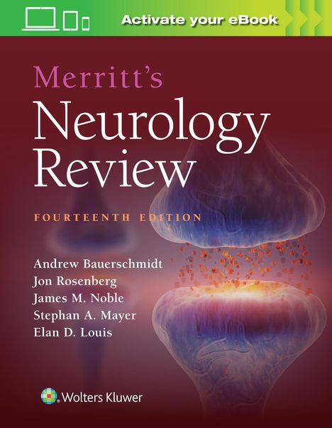 Jon Rosenberg: Merritt's Neurology Review: Print + eBook with Multimedia, Buch