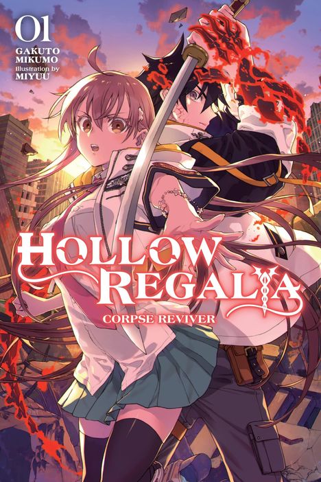 Gakuto Mikumo: Hollow Regalia, Vol. 1 (light novel), Buch