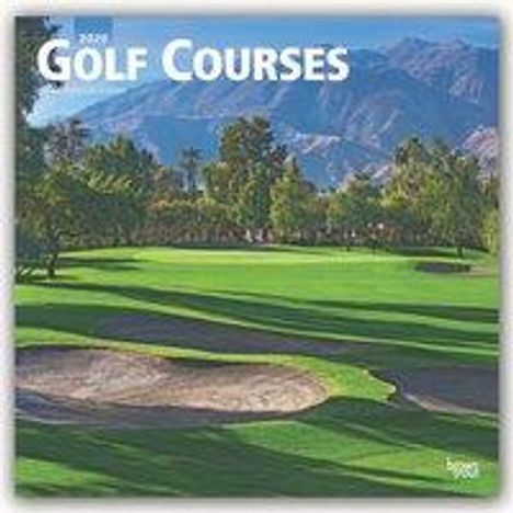 Golf Courses - Golfplätze 2020 - 18-Monatskalender, Buch