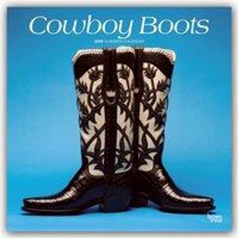 Inc Browntrout Publishers: Cal-Cowboy Boots 2020 Square, Diverse