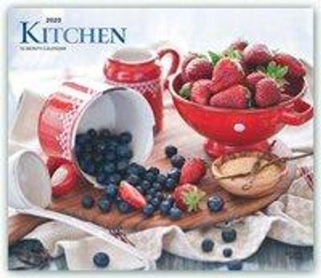 Kitchen - Küchenkalender 2020 - 18-Monatskalender, Buch