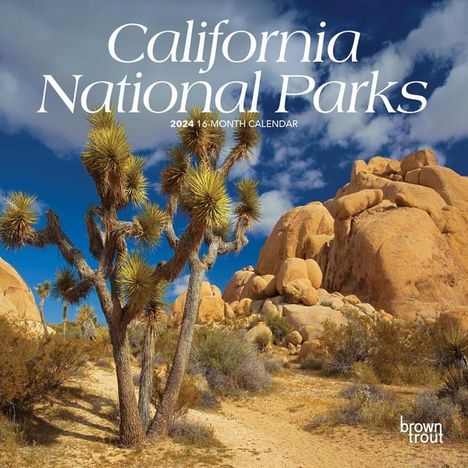 California National Parks 2024 Mini 7x7, Buch