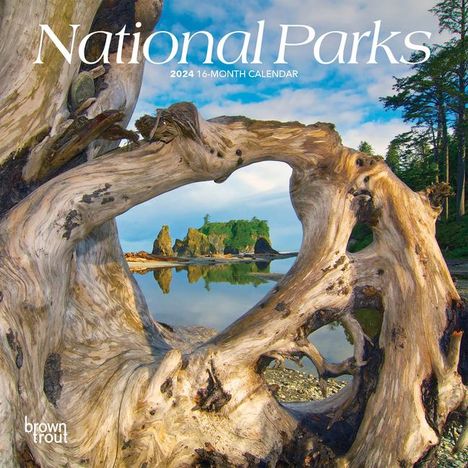 National Parks 2024 Mini 7x7, Buch