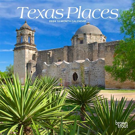 Texas Places 2024 Mini 7x7, Buch