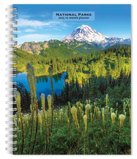 Browntrout: National Parks 2025 6 X 7.75 Inch Spiral-Bound Wire-O Weekly Engagement Planner Calendar New Full-Color Image Every Week, Kalender