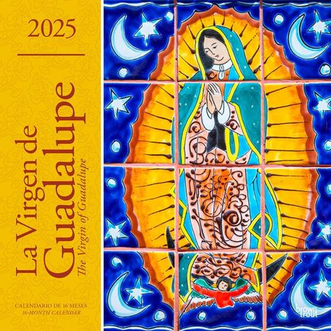 Browntrout: La Virgen de Guadalupe 2025 12 X 24 Inch Monthly Square Wall Calendar English/Spanish Bilingual Plastic-Free, Kalender