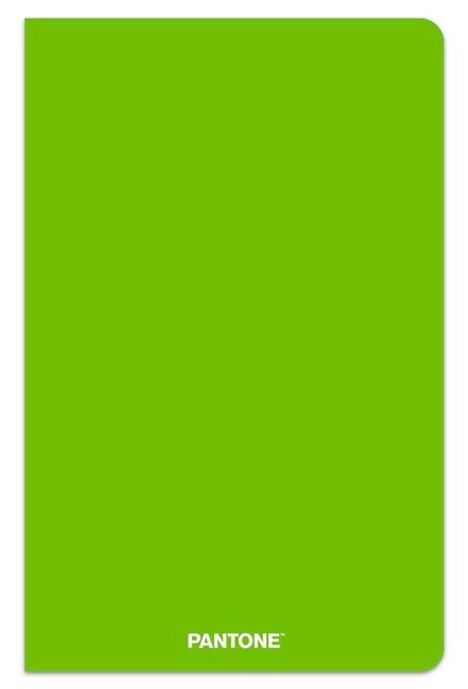 Browntrout: Pantone Official Green 5.25 X 8.25 Inch Lined Compact Journal Non-Dated, Kalender