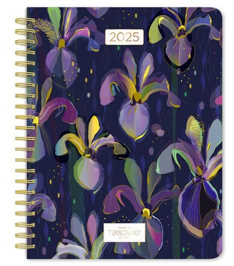 Browntrout: House of Turnowsky Official 2025 6 X 7.75 Inch Weekly Desk Planner Foil Stamped Cover, Kalender