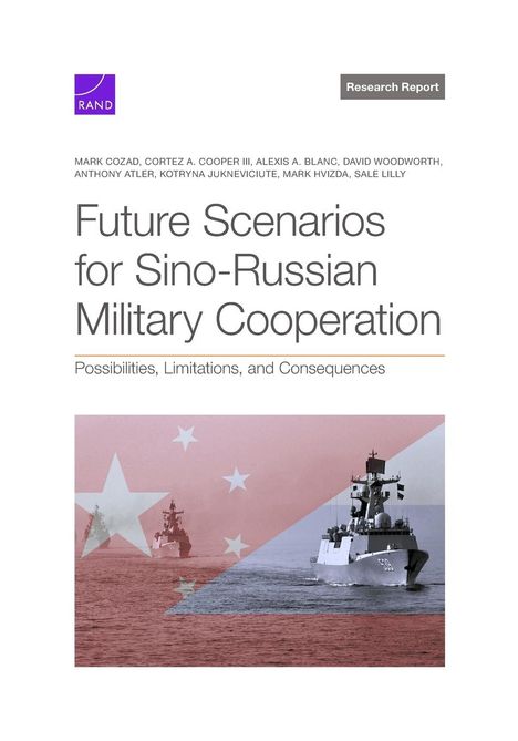 Mark Cozad: Future Scenarios for Sino-Russian Military Cooperation, Buch