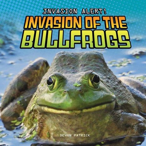 **INVERSION ALERT! INVERSION OF THE BULLFROGS** steht oben in bunten Buchstaben, darunter ein Bild eines Seefroschs.