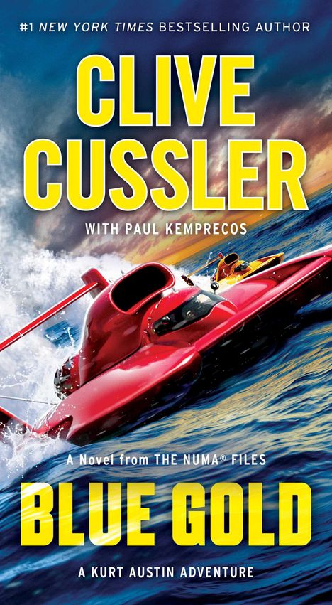 Clive Cussler: Blue Gold, Buch
