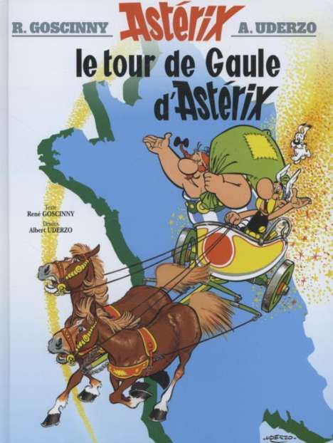 René Goscinny: Asterix Französische Ausgabe. Le tour de Gaule d' Asterix. Sonderausgabe, Buch