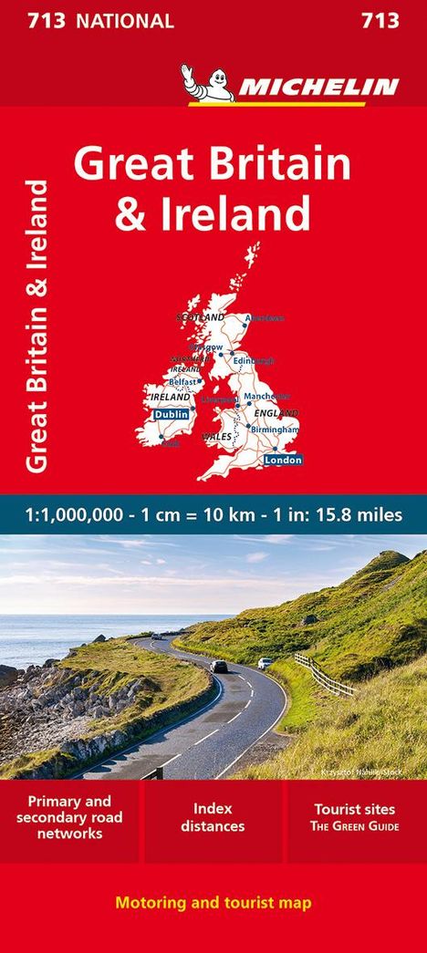 Michelin: Michelin Großbritannien / Irland, Karten