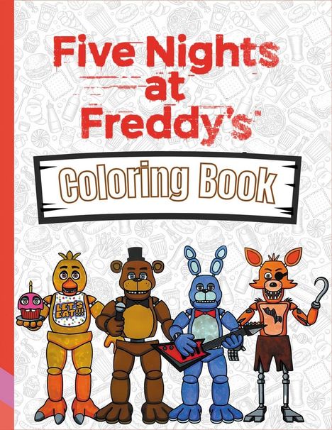 Boulhen: Five Nights at Freddy's Coloring Book, Buch