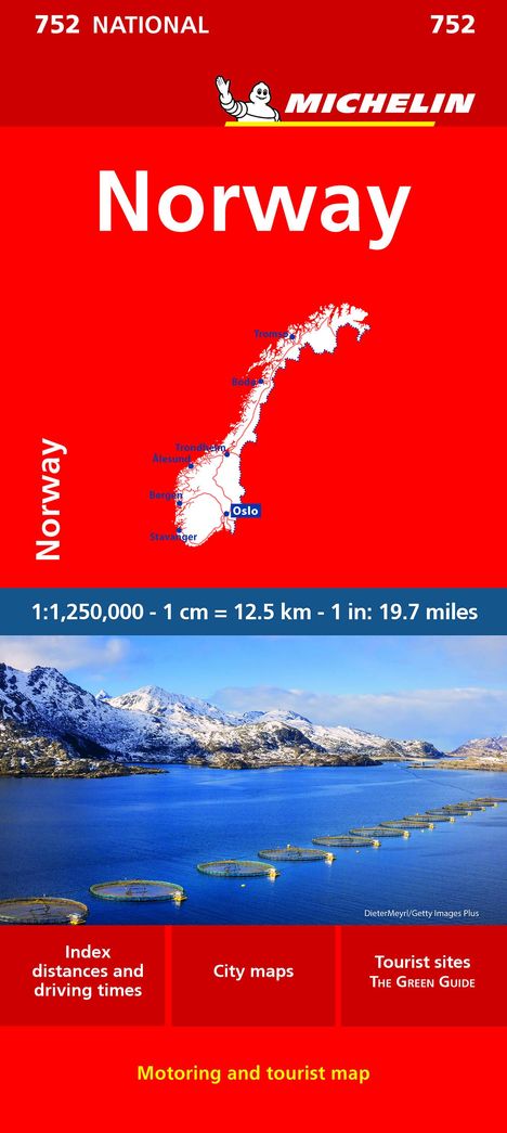 Michelin: Michelin Norwegen, Karten