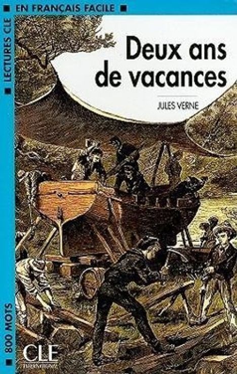 Jules Verne: Deux ans de Vacances, Buch