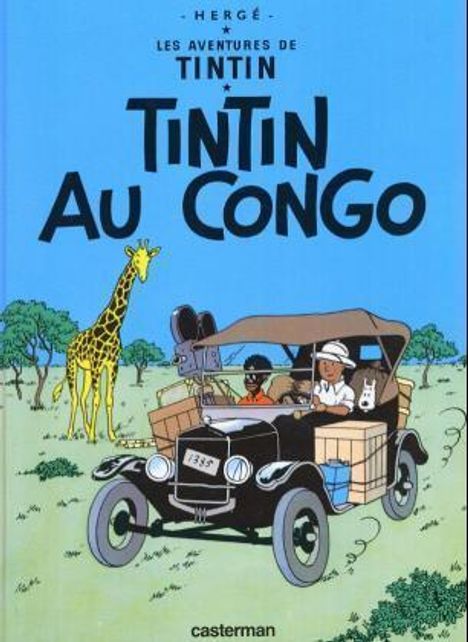 Herge: Les Aventures de Tintin 02. Tintin au Congo, Buch