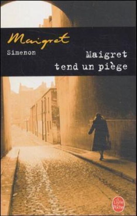 Georges Simenon: Maigret tend un piege, Buch