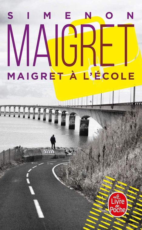 Georges Simenon: Maigret à l' école, Buch