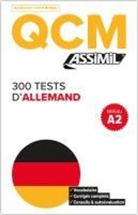 ASSiMiL QCM - 300 tests d'allemand - Niveau A2, Buch