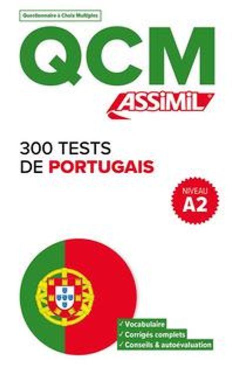 A. Braz: QCM 300 Tests Portugais Niveau A2, Buch