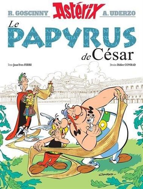 René Goscinny: Asterix 36. Le Papyrus de César, Buch