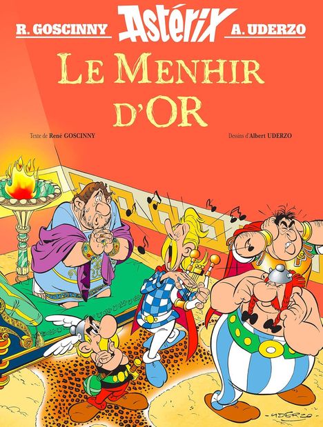 René Goscinny: Asterix et le Menhir d'Or, Buch