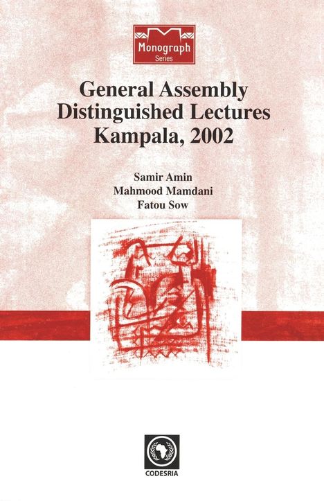 Samir Amin: General Assembly Distinguished Lectures, Buch