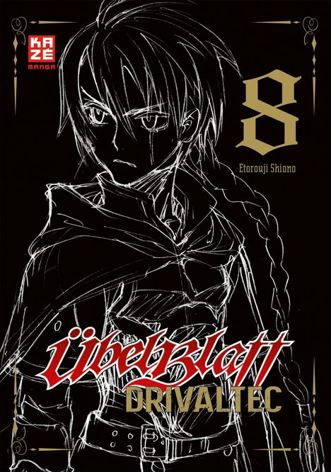 Etorouji Shiono: Übel Blatt: Drivaltec (3-in-1-Edition) - Band 8 (Finale), Buch